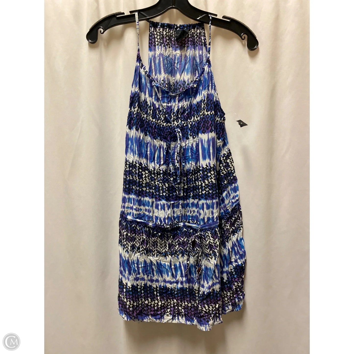 Top Sleeveless By Faded Glory In Blue, Size: M