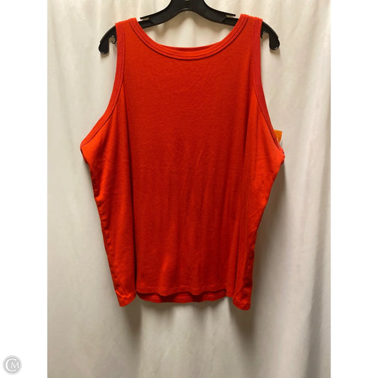 Tank Top By Terra & Sky In Red, Size: 3x