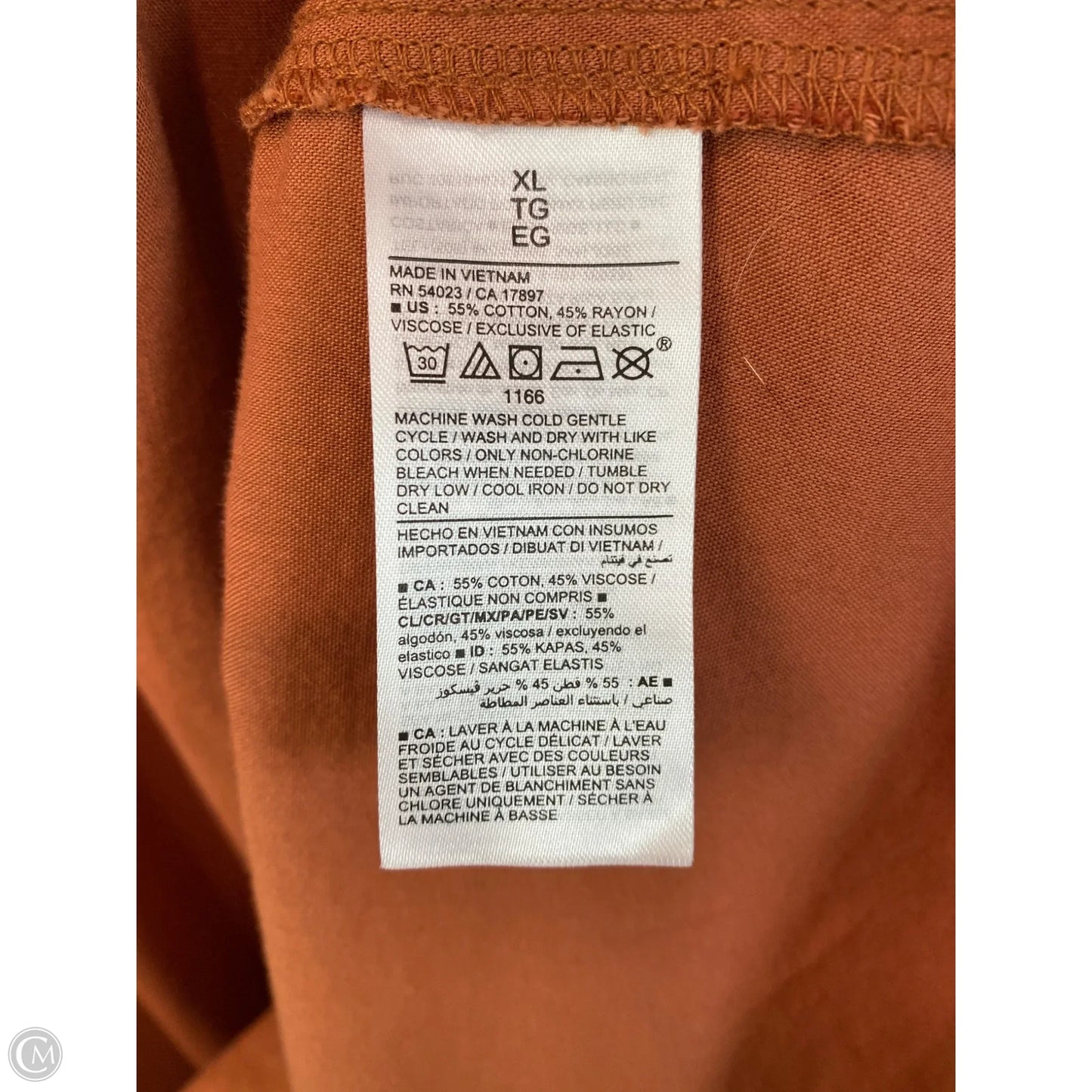 Dress Casual Maxi By Old Navy In Brown, Size: Xl