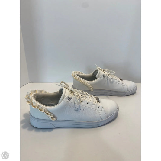 Shoes Sneakers By Ted Baker In White, Size: 9