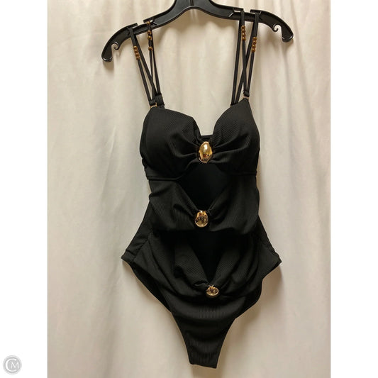 Swimsuit By Clothes Mentor In Black, Size: L