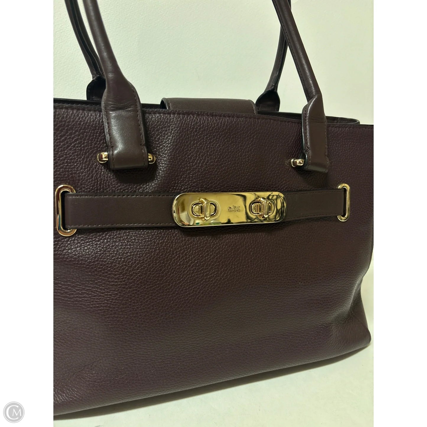 Handbag Designer By Coach, Size: Large