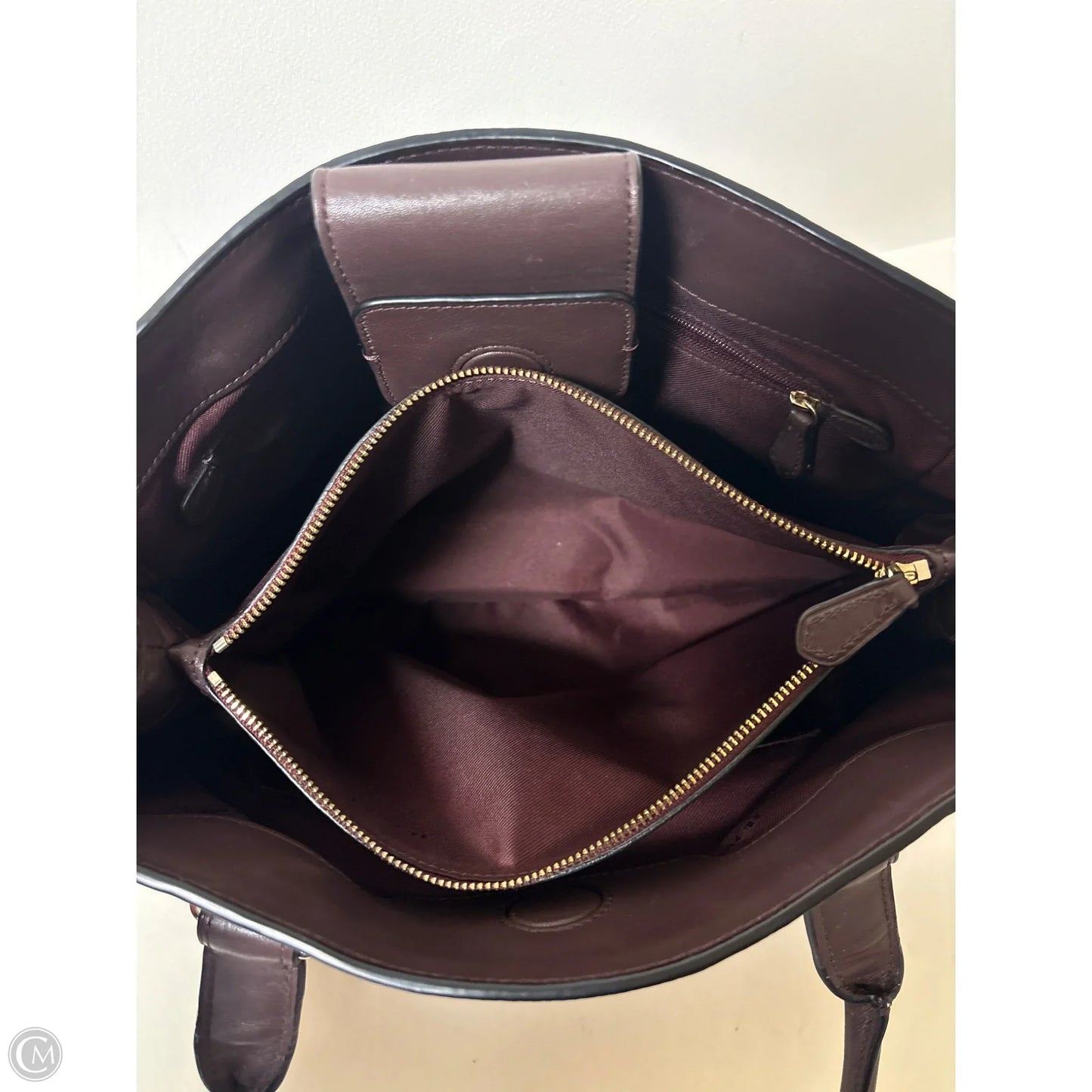 Handbag Designer By Coach, Size: Large