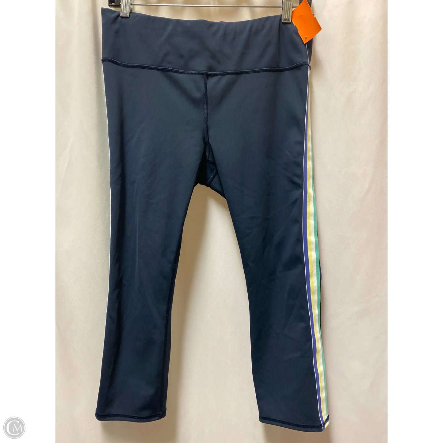 Athletic Capris By Athleta In Navy, Size: M