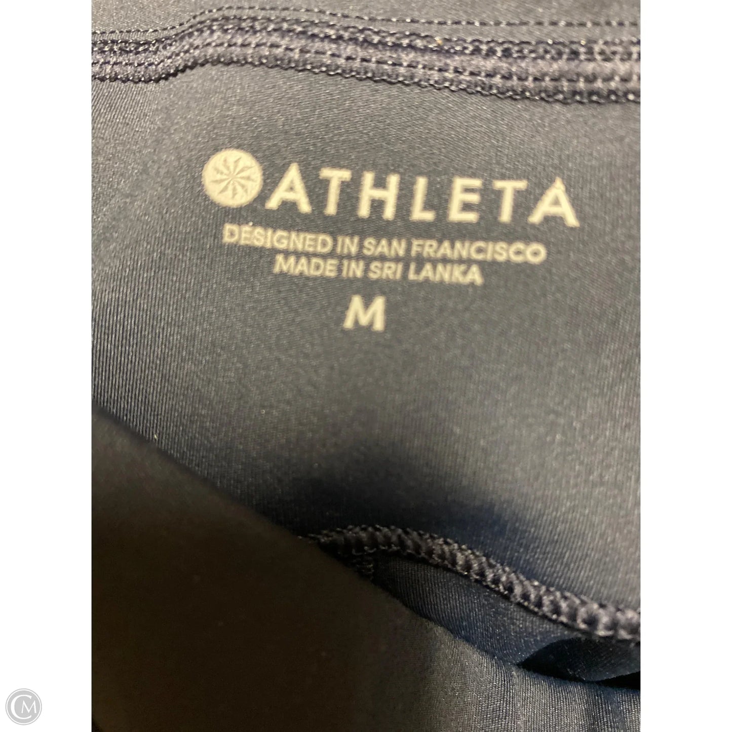Athletic Capris By Athleta In Navy, Size: M