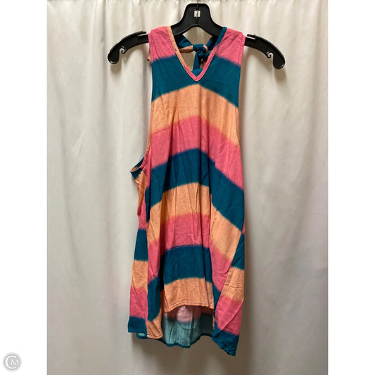 Top Sleeveless By Jess Lea In Peach, Size: L