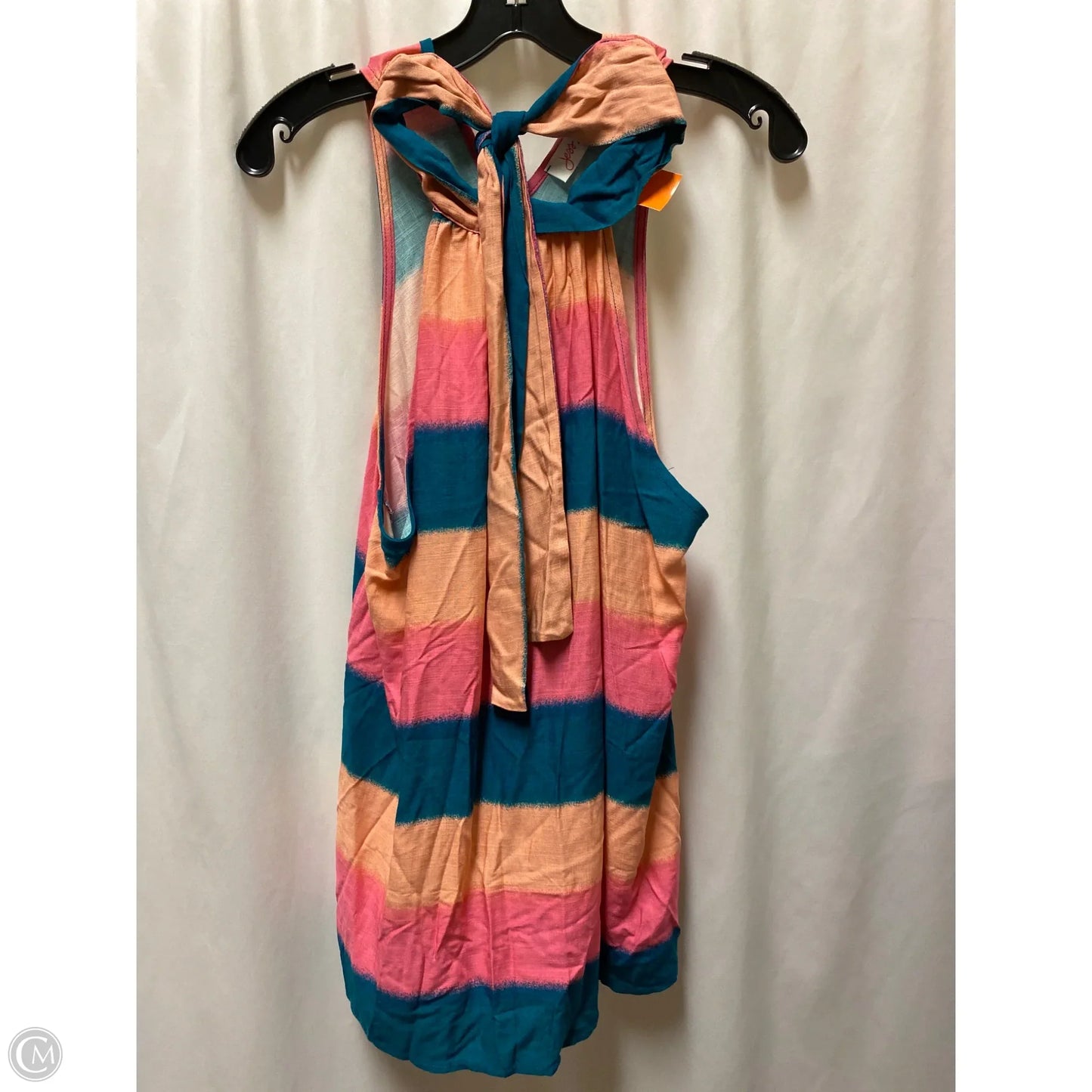 Top Sleeveless By Jess Lea In Peach, Size: L