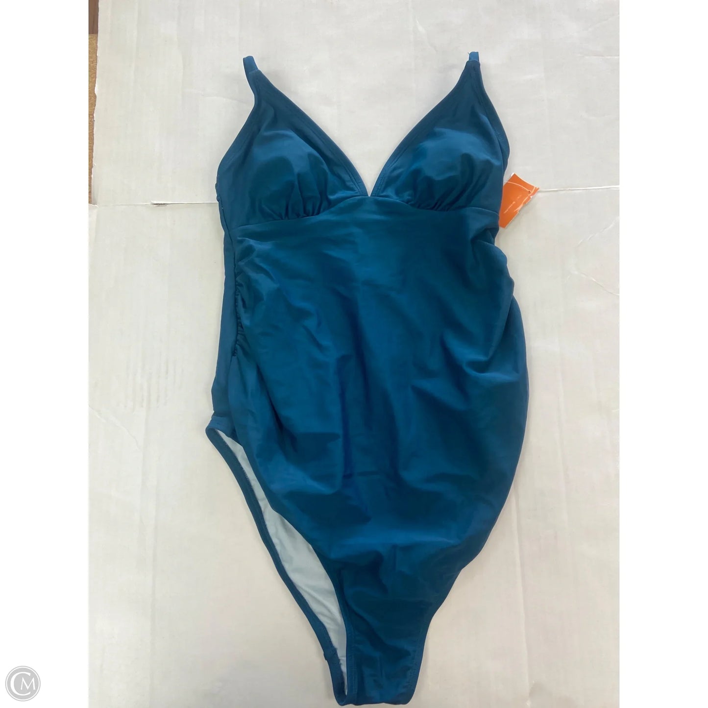Swimsuit By Cupshe In Aqua, Size: S