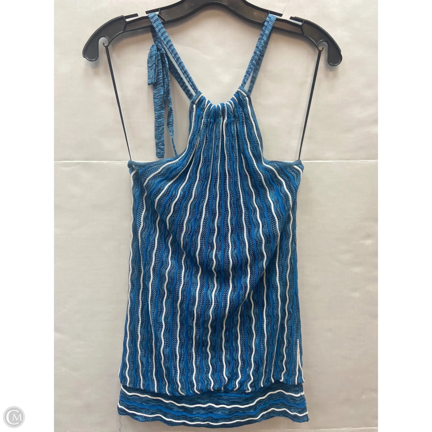 Top Sleeveless By Inc In Blue, Size: S
