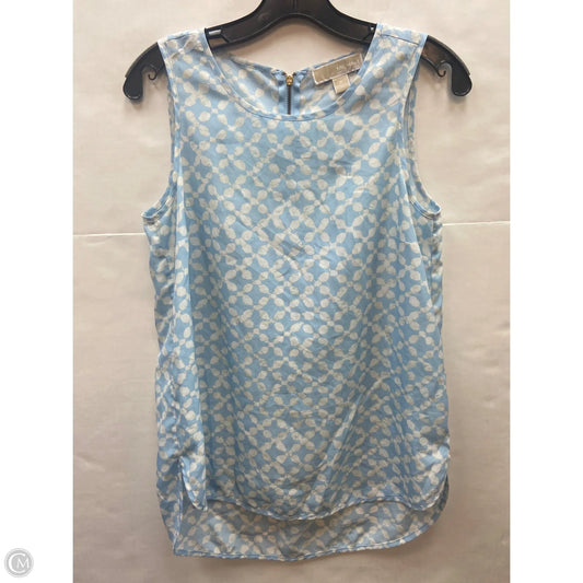 Top Sleeveless By Michael By Michael Kors In Blue, Size: S