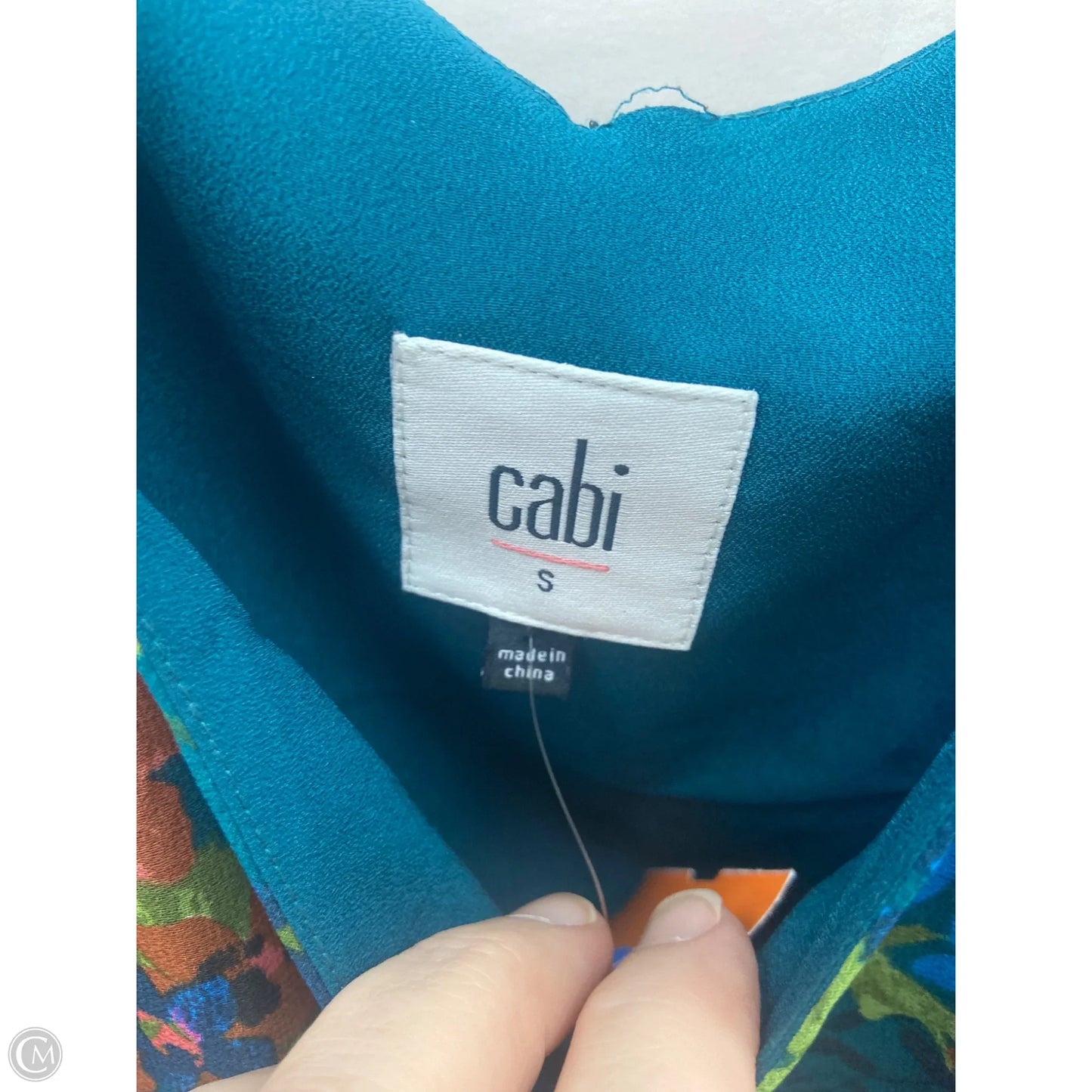 Tank Top By Cabi In Green, Size: S