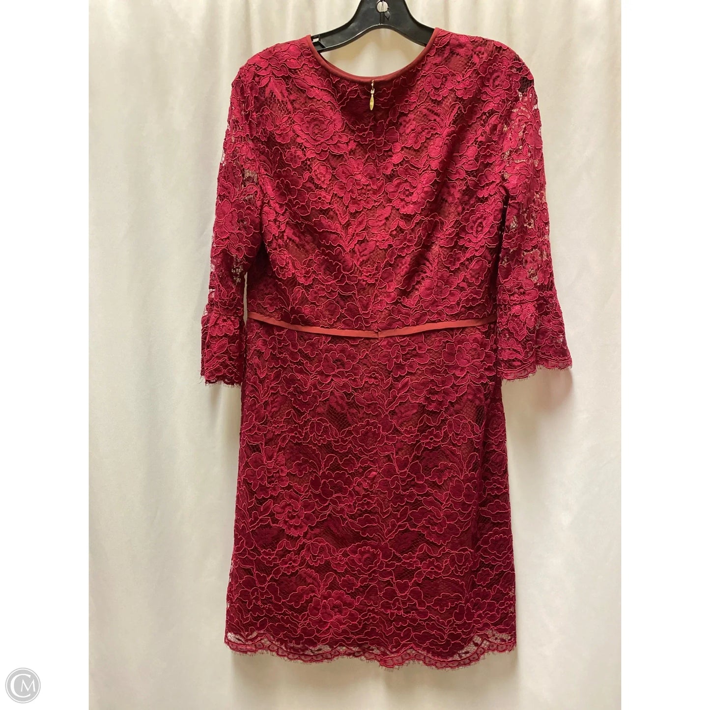 Dress Casual Midi By Draper James In Maroon, Size: M