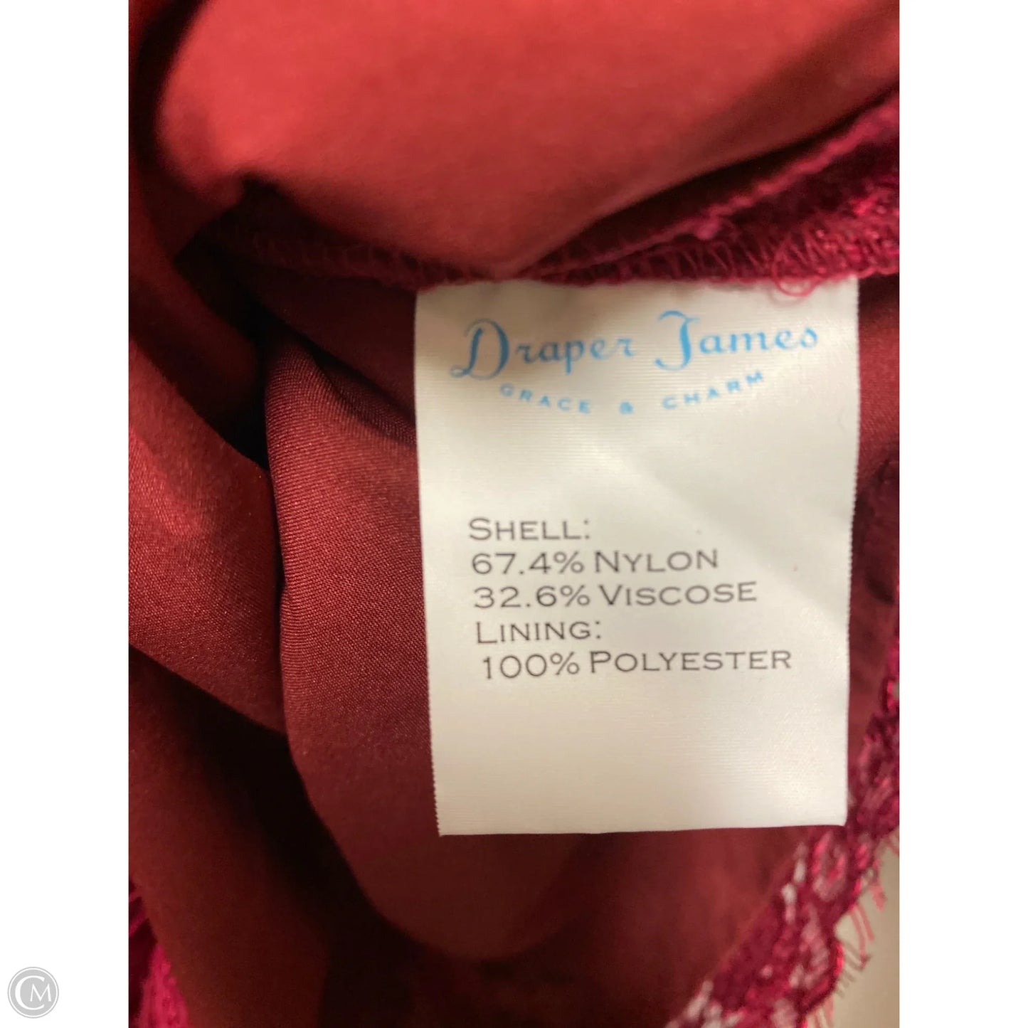 Dress Casual Midi By Draper James In Maroon, Size: M
