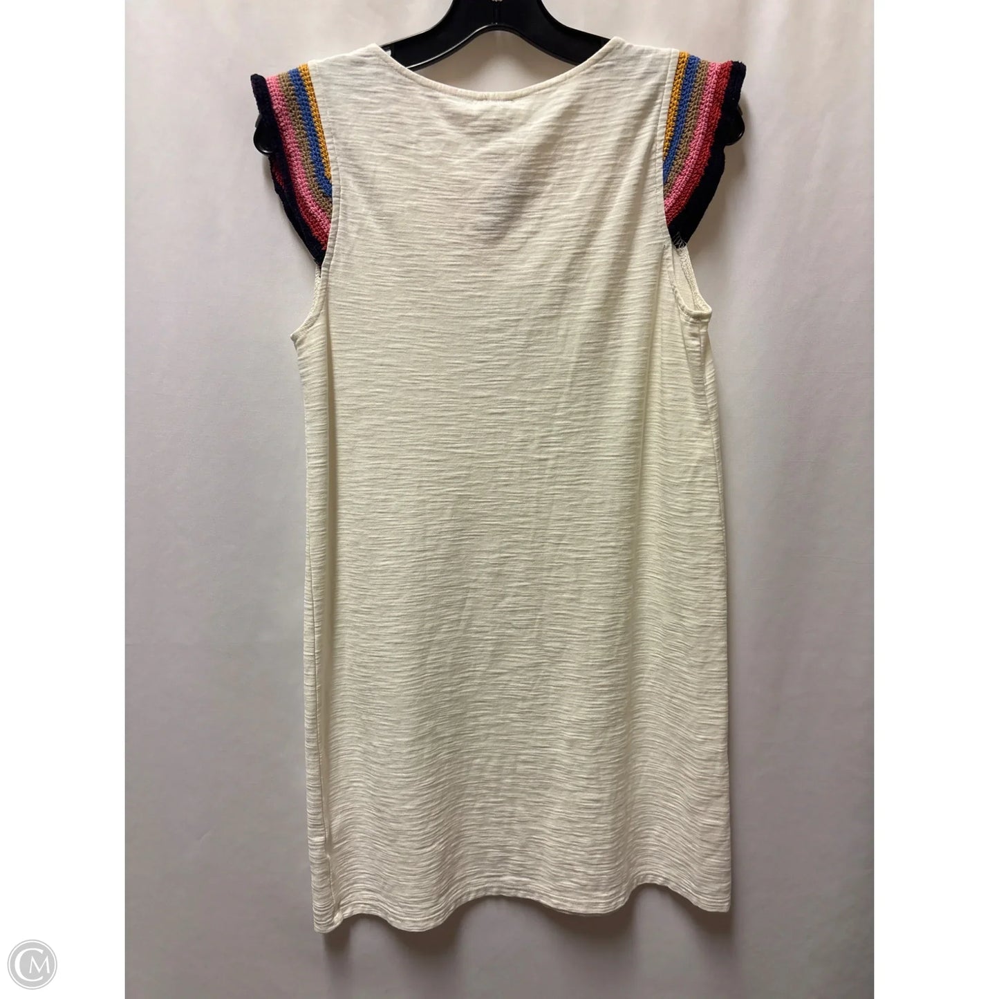 Dress Casual Midi By True Craft In Cream, Size: M