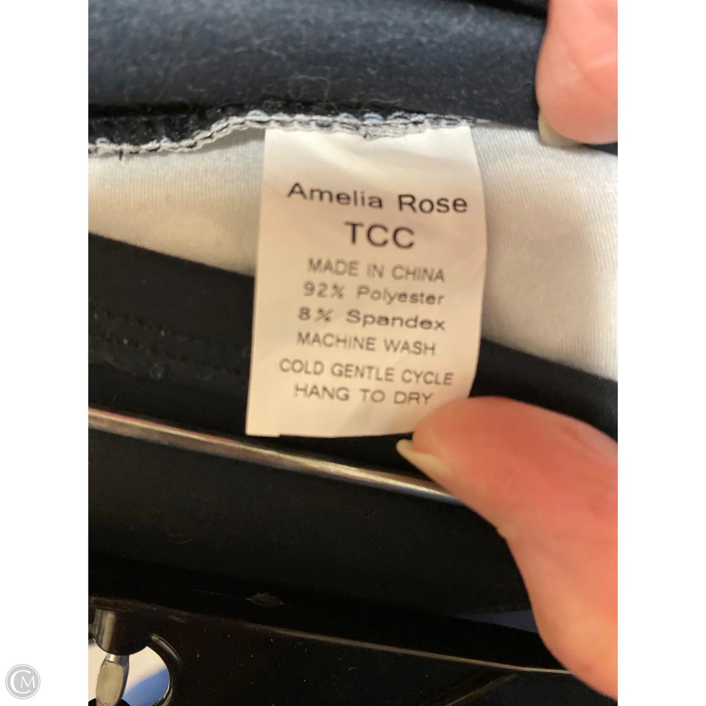 Pants Leggings By Clothes Mentor In Black, Size: L