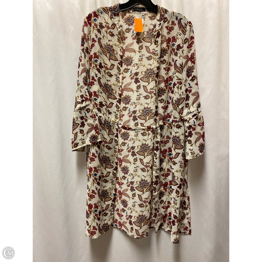 Swimwear Cover-up By Bke In Maroon, Size: S