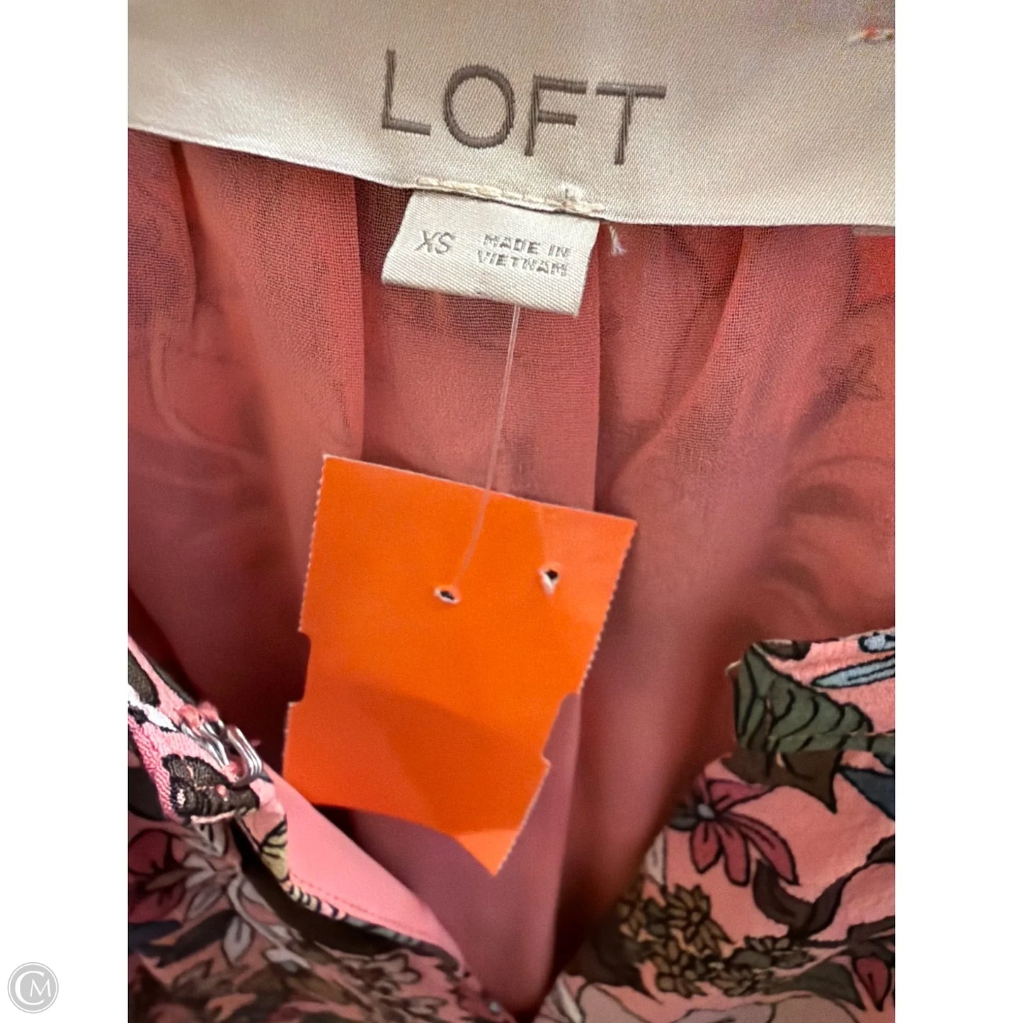 Dress Casual Short By Loft In Pink, Size: Xs