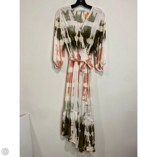 Dress Casual Midi By Young Fabulous & Broke In Green, Size: Xs