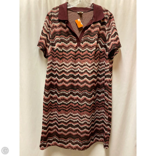 Dress Casual Midi By Cato In Pink, Size: 1x