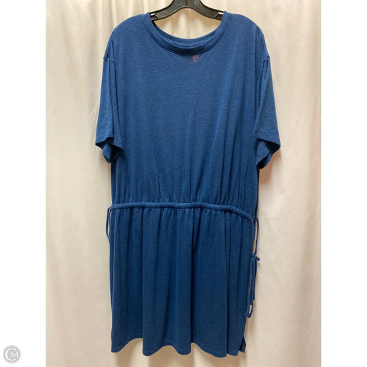 Dress Casual Maxi By Old Navy In Blue, Size: 2x