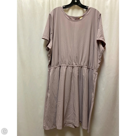Dress Casual Midi By Duluth Trading In Purple, Size: 2x