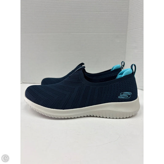 Shoes Athletic By Skechers In Blue, Size: 9