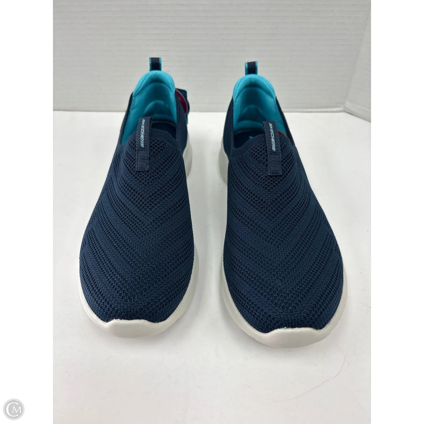 Shoes Athletic By Skechers In Blue, Size: 9