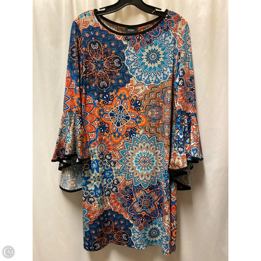 Dress Casual Midi By Msk In Copper, Size: L