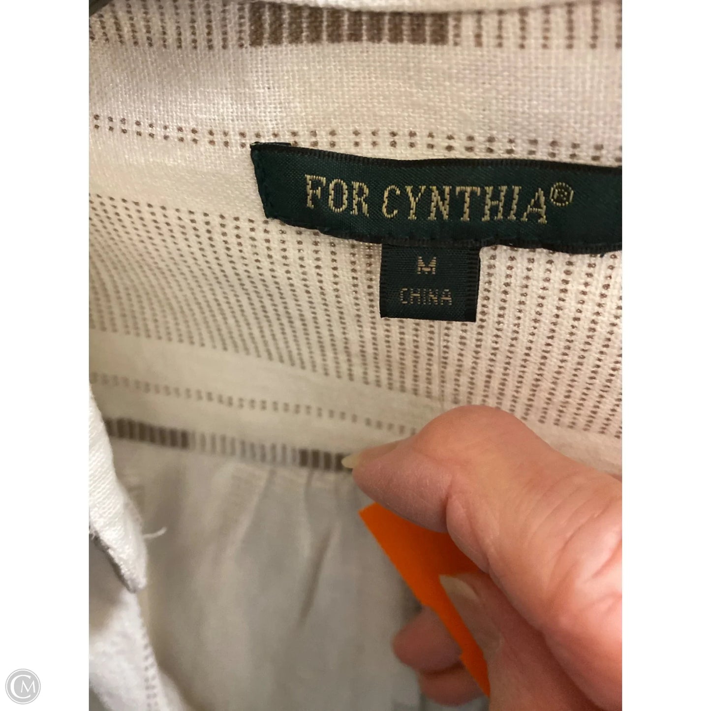 Dress Casual Midi By For Cynthia In Taupe, Size: M