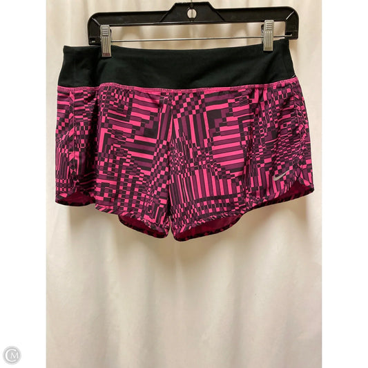 Athletic Shorts By Nike In Pink, Size: M