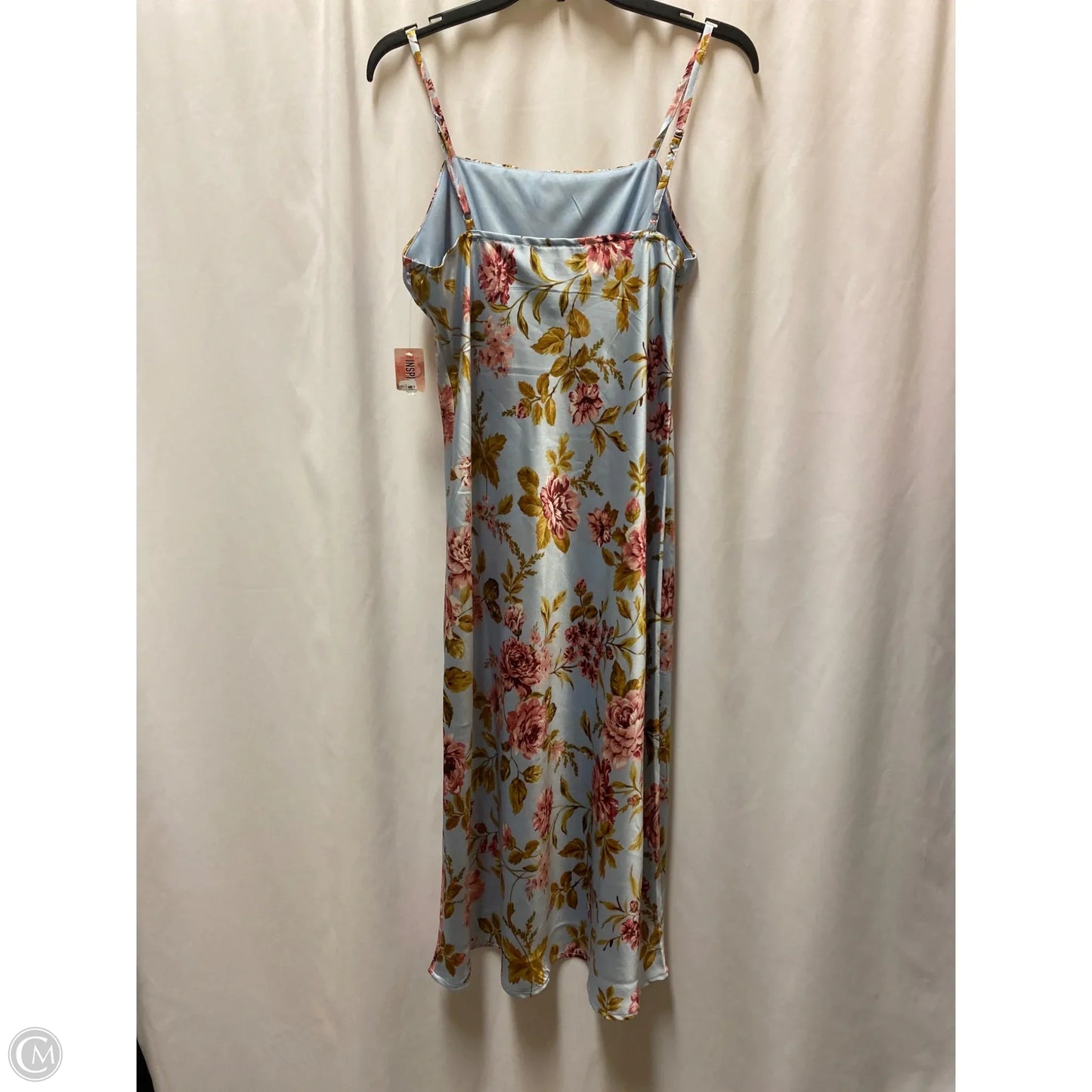 Dress Casual Midi By Inspired Hearts In Blue, Size: Xl