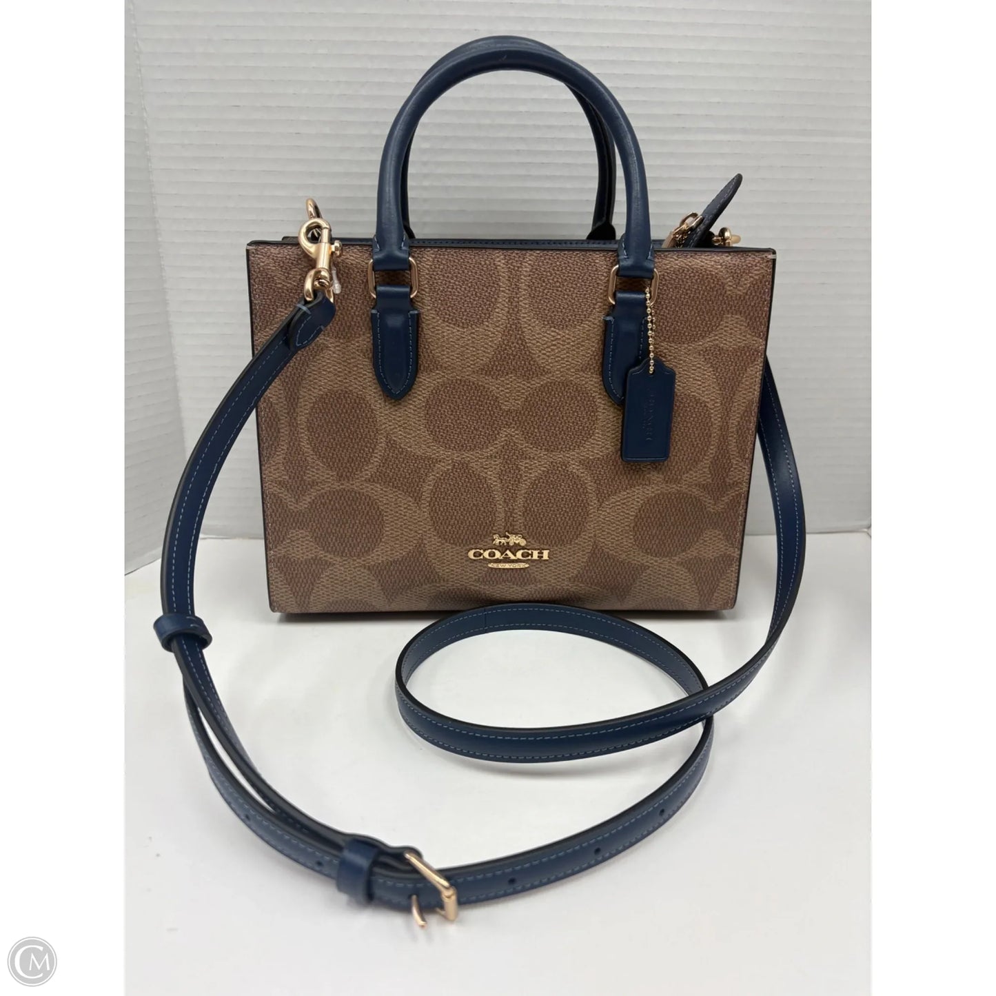 Crossbody Designer By Coach, Size: Medium