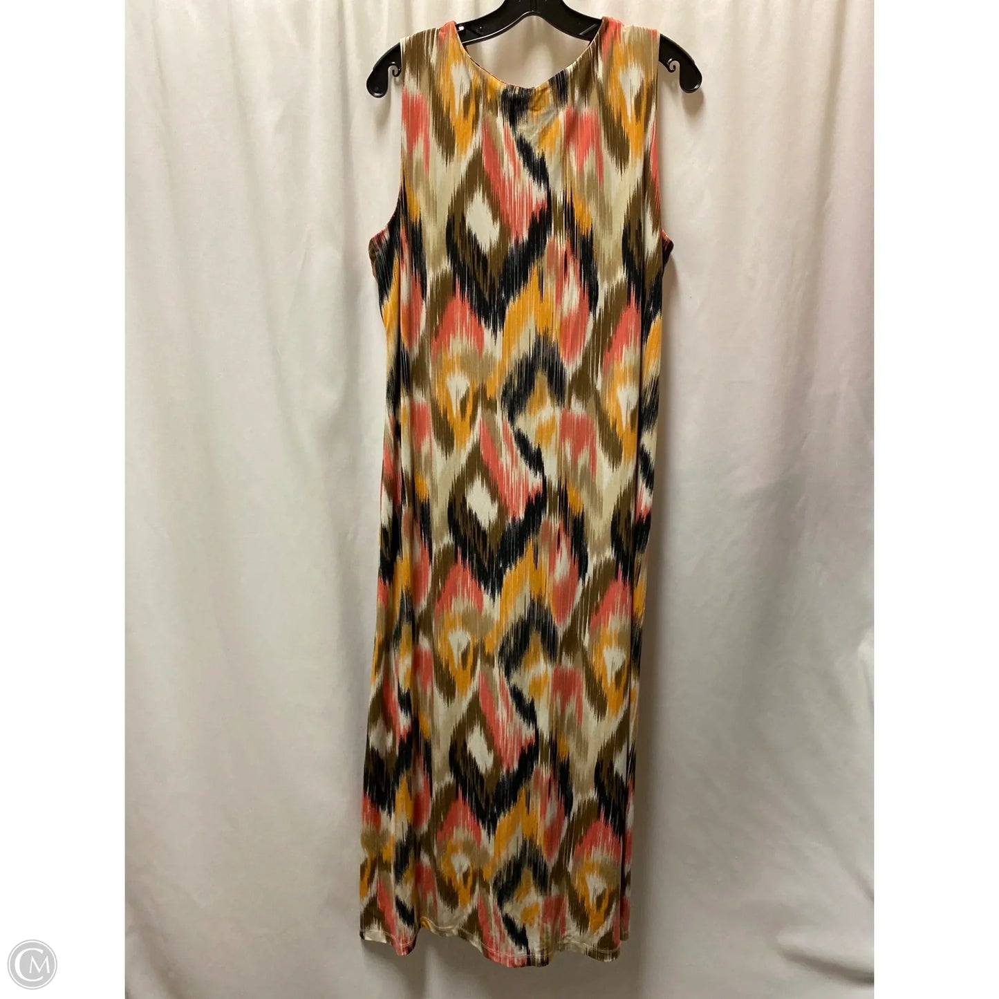 Dress Casual Maxi By Ruby Rd In Peach, Size: Xl
