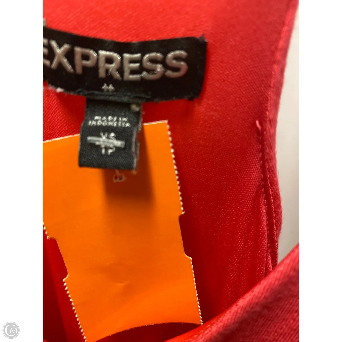 Dress Casual Maxi By Express In Pink, Size: Xs