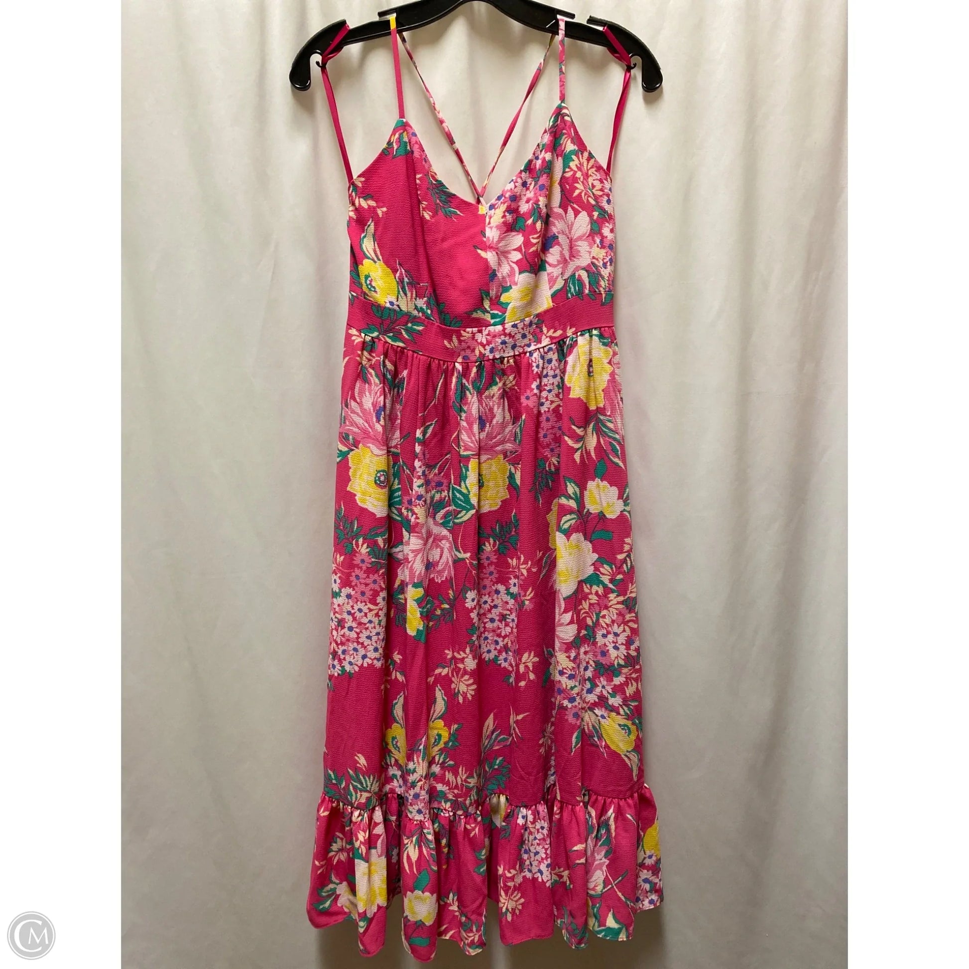 Dress Casual Maxi By Nine West In Pink, Size: Xs
