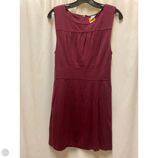 Dress Casual Short By Bobi In Maroon, Size: S
