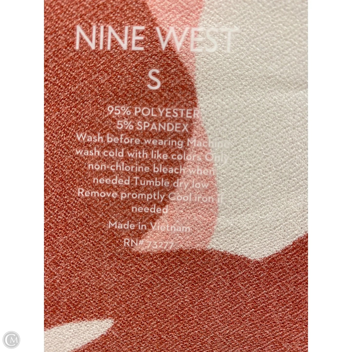 Dress Casual Midi By Nine West In Pink, Size: S