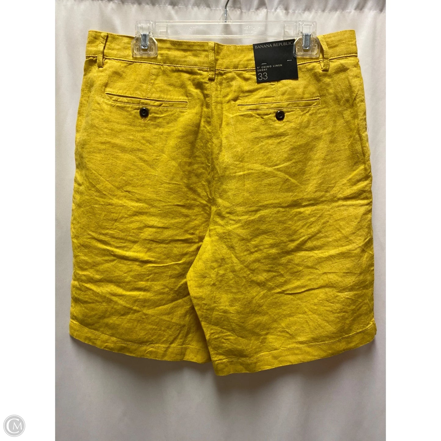 Shorts By Banana Republic In Yellow, Size: 16