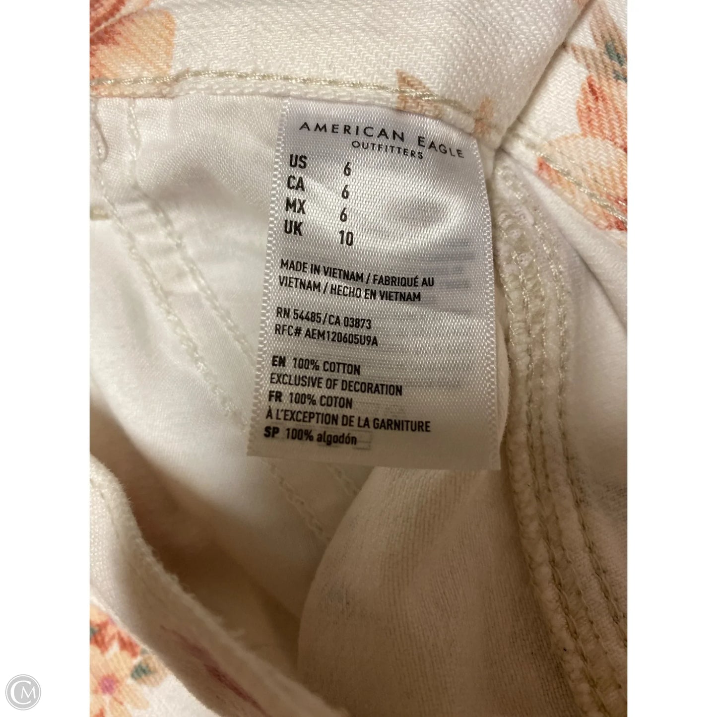 Shorts By American Eagle In White, Size: 6