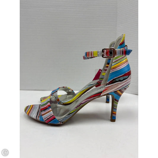 Shoes Heels Kitten By Ok In Multi-colored, Size: 8