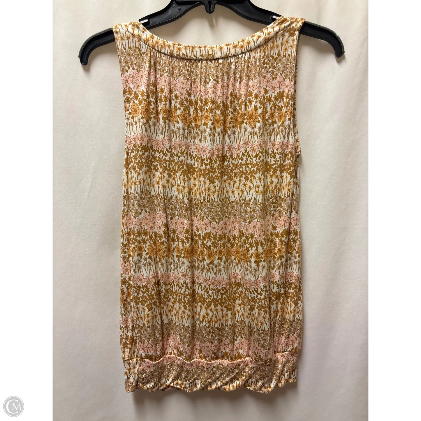 Top Sleeveless By Loft In Orange, Size: Xs