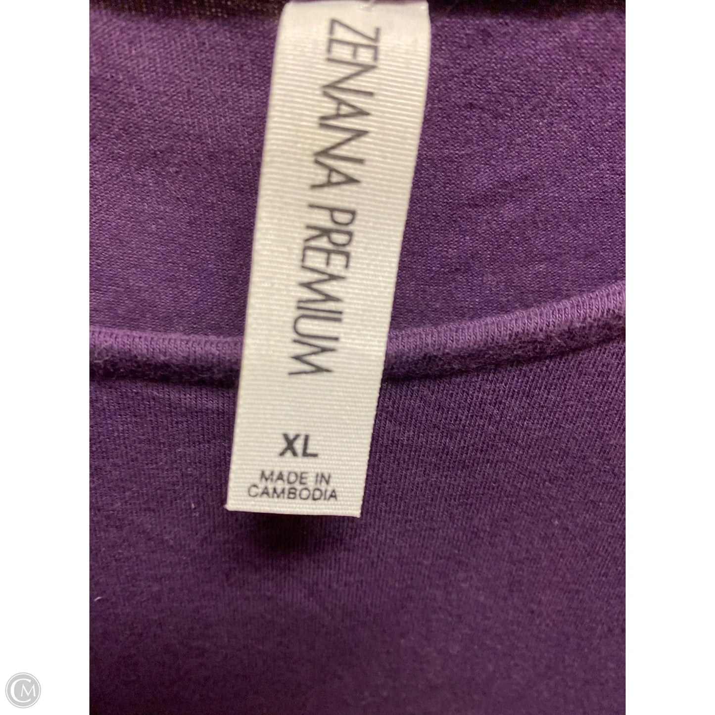 Dress Casual Midi By Zenana In Purple, Size: Xl
