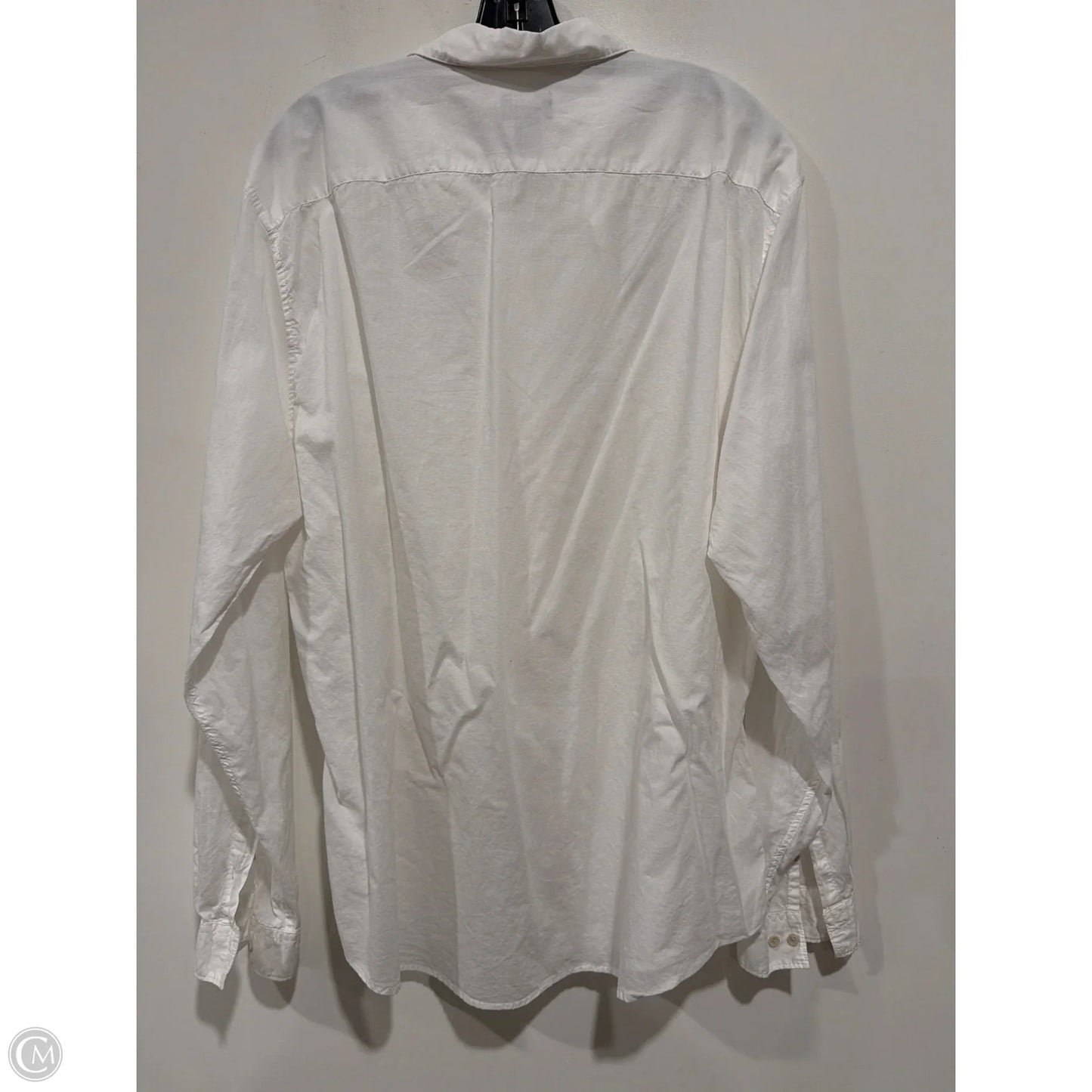 Top Long Sleeve By H&m In White, Size: Xl