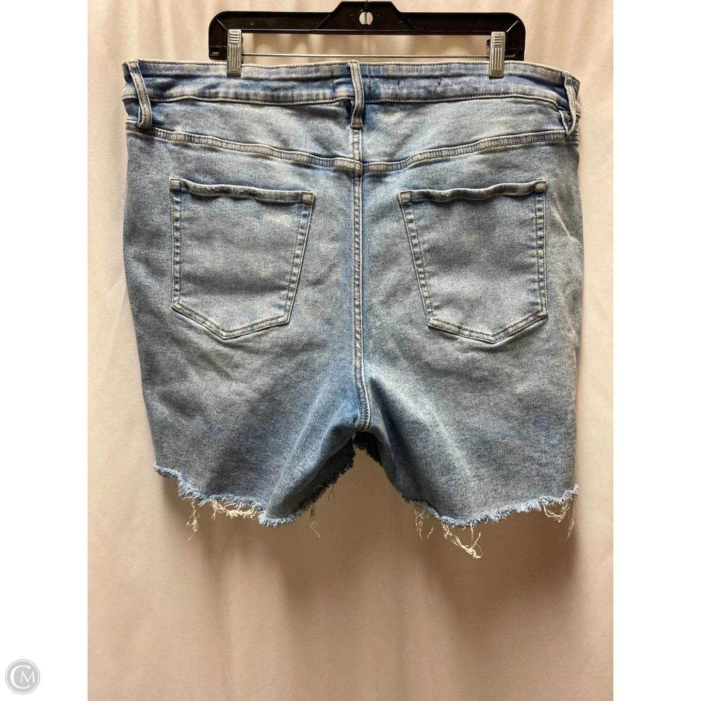 Shorts By Ava & Viv In Blue Denim, Size: 22