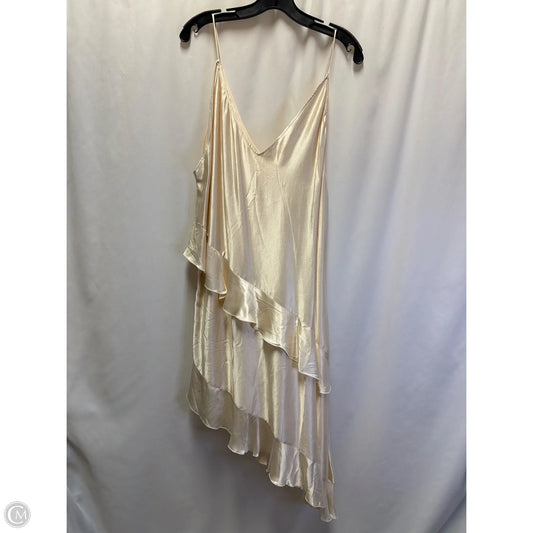 Dress Casual Maxi By H&m In Cream, Size: Xl