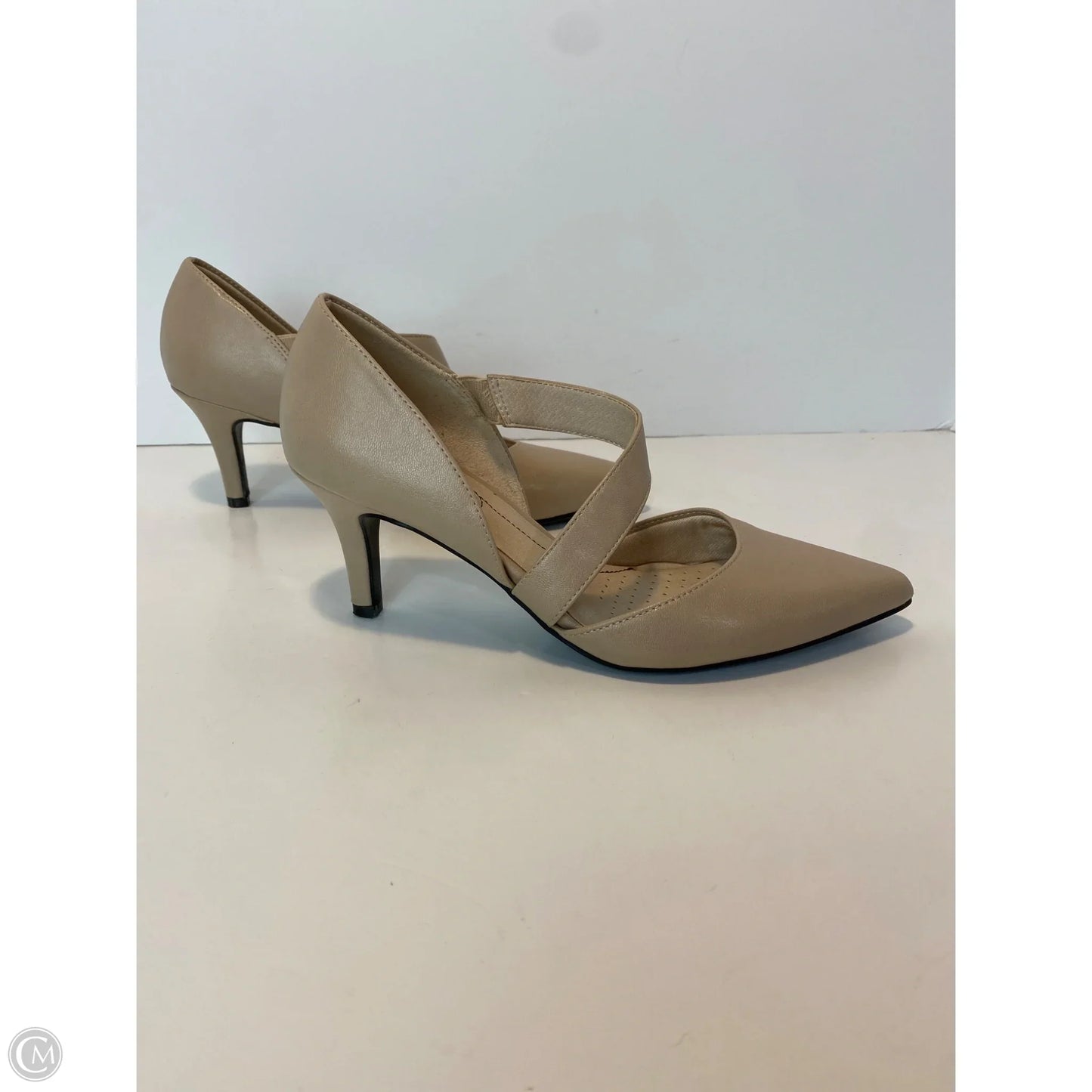Shoes Heels Kitten By Life Stride In Beige, Size: 6