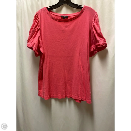 Top Short Sleeve By 1.state In Pink, Size: 1x