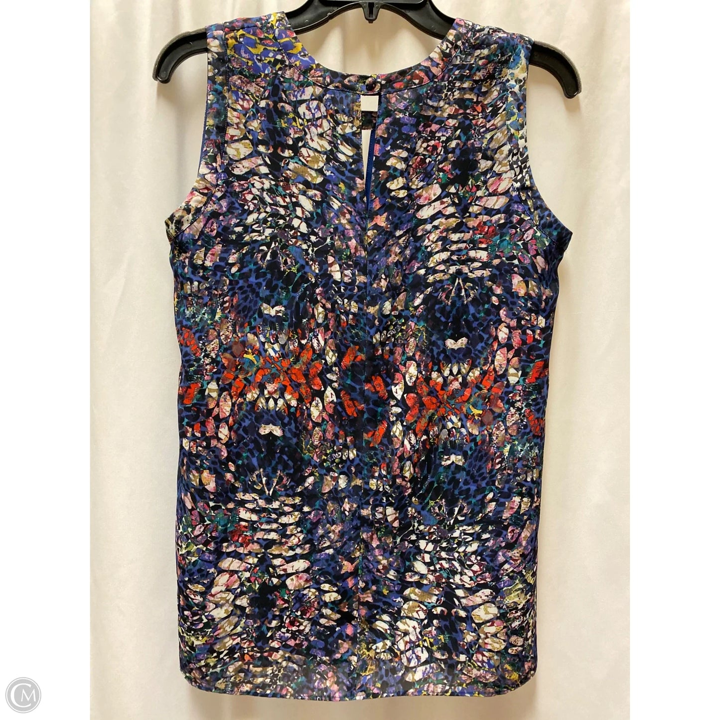 Top Sleeveless By Cabi In Blue, Size: S