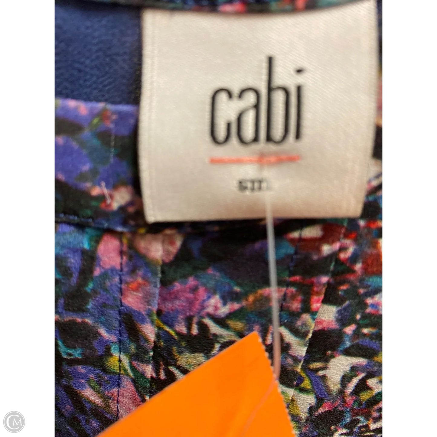 Top Sleeveless By Cabi In Blue, Size: S