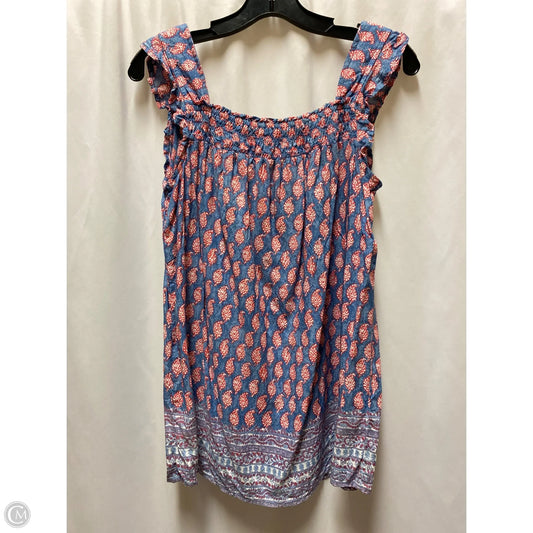 Top Sleeveless By Beachlunchlounge In Blue, Size: S
